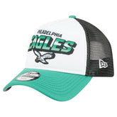 Philadelphia Eagles New Era Preschool 9FORTY A-Frame Adjustable Hat - White online