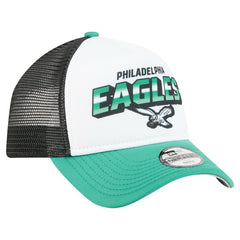 Philadelphia Eagles New Era Preschool 9FORTY A-Frame Adjustable Hat - White online