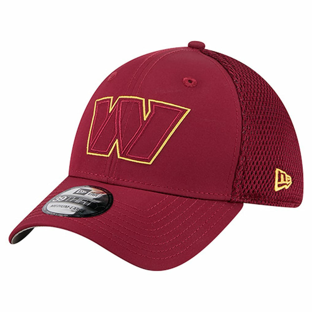 Washington Commanders New Era Outline 39THIRTY Flex Hat - Burgundy on sale