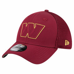 Washington Commanders New Era Outline 39THIRTY Flex Hat - Burgundy on sale