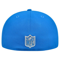 Detroit Lions New Era Break 59FIFTY Fitted Hat - Blue/Gray cheap