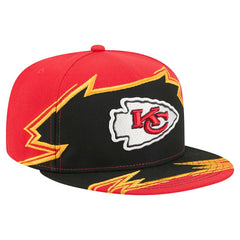 Kansas City Chiefs New Era Break 59FIFTY Fitted Hat - Red/Black discount
