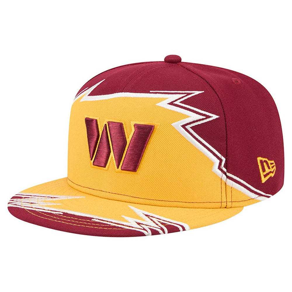 Washington Commanders New Era Break 59FIFTY Fitted Hat - Burgundy/Gold online