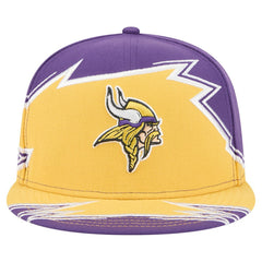 Minnesota Vikings New Era Break 59FIFTY Fitted Hat - Purple/Gold sale