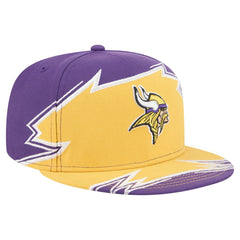Minnesota Vikings New Era Break 59FIFTY Fitted Hat - Purple/Gold sale