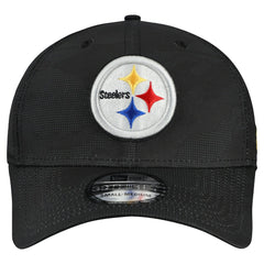 Pittsburgh Steelers New Era Tonal Camo 39THIRTY Stretch Fit Hat - Black on sale