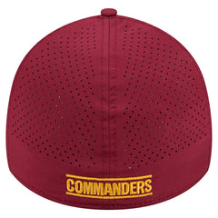 Washington Commanders New Era Perforated 39THIRTY Flex Hat - Burgundy discount