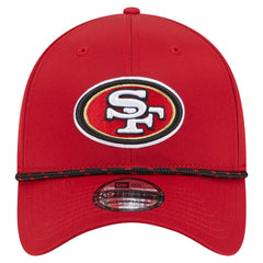 San Francisco 49ers New Era Perforated 39THIRTY Flex Hat - Scarlet discount