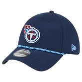 Tennessee Titans New Era Perforated 39THIRTY Flex Hat - Navy discount