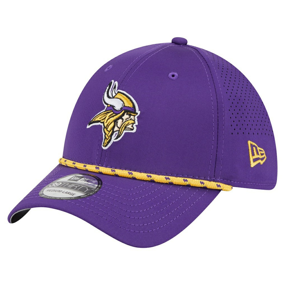 Minnesota Vikings New Era Perforated 39THIRTY Flex Hat - Purple on sale