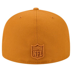 Detroit Lions New Era Color Pack A-Frame 59FIFTY Fitted Hat - Brown outlet
