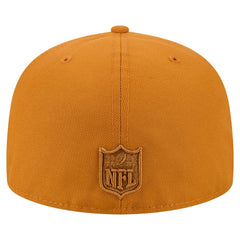 Kansas City Chiefs New Era Color Pack A-Frame 59FIFTY Fitted Hat - Brown on sale