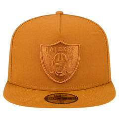 Las Vegas Raiders New Era Color Pack A-Frame 59FIFTY Fitted Hat - Brown discount