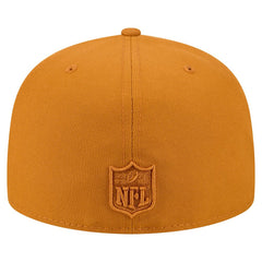 Los Angeles Chargers New Era Color Pack A-Frame 59FIFTY Fitted Hat - Brown for sale