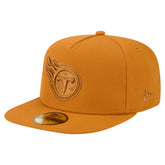 Tennessee Titans New Era Color Pack A-Frame 59FIFTY Fitted Hat - Brown discount