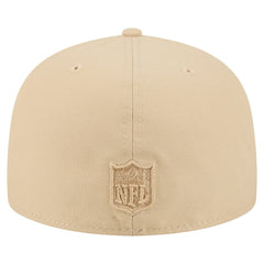 Baltimore Ravens New Era Color Pack A-Frame 59FIFTY Fitted Hat - Beige discount