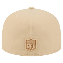 Cleveland Browns New Era Color Pack A-Frame 59FIFTY Fitted Hat - Light Beige for sale