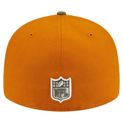 San Francisco 49ers New Era Two-Tone Color Pack Split Panel 59FIFTY Fitted Hat - Olive/Brown outlet