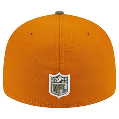 Detroit Lions New Era Two-Tone Color Pack Split Panel 59FIFTY Fitted Hat - Olive/Brown cheap