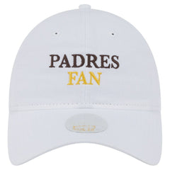 San Diego Padres Women's Team Fan 9TWENTY Adjustable Hat - White | New Era