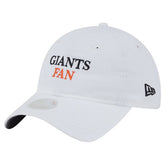 San Francisco Giants Women's Team Fan 9TWENTY Adjustable Hat - White | New Era