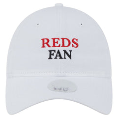 Cincinnati Reds Women's Team Fan 9TWENTY Adjustable Hat - White | New Era
