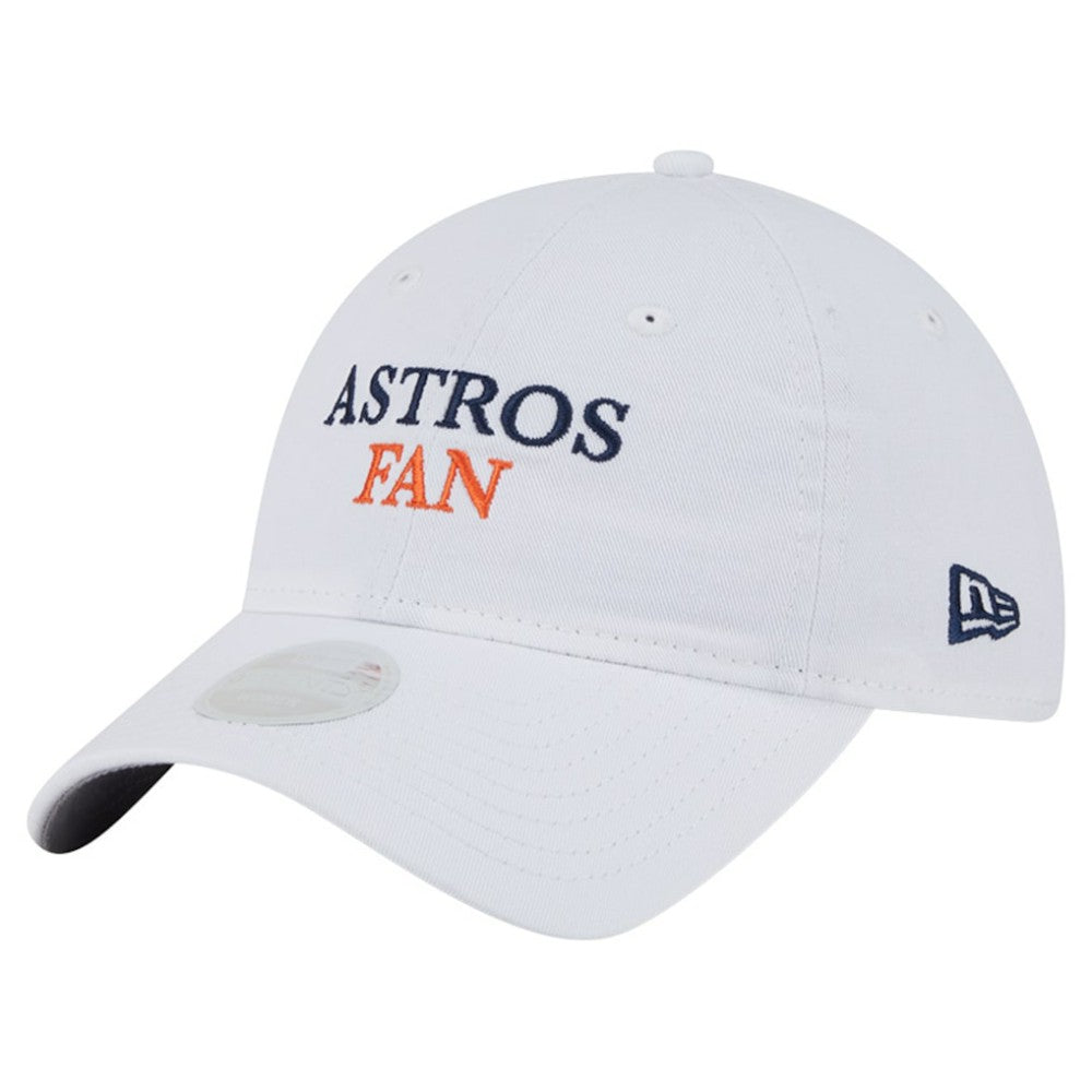 Houston Astros Women's Team Fan 9TWENTY Adjustable Hat - White | New Era