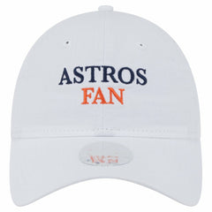 Houston Astros Women's Team Fan 9TWENTY Adjustable Hat - White | New Era
