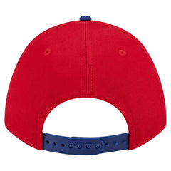 Philadelphia Phillies Arch 9FORTY A-Frame M-Crown Adjustable Hat - Red/Royal | New Era