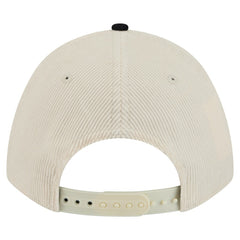 Boston Red Sox Sided Corduroy 9FORTY A-Frame Adjustable Hat - Cream/Navy | New Era