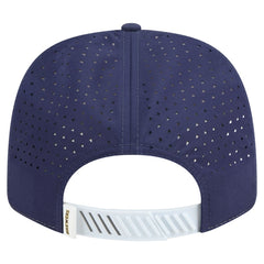 Milwaukee Brewers Established Patch 9SEVENTY Adjustable Hat - White/Navy | New Era