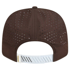 San Diego Padres Established Patch 9SEVENTY Adjustable Hat - White/Brown | New Era