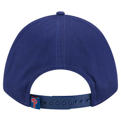 Philadelphia Phillies Women's Metallic A-Frame 9FORTY Adjustable Hat - Royal | New Era