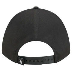 Chicago White Sox Women's Metallic A-Frame 9FORTY Adjustable Hat - Black | New Era