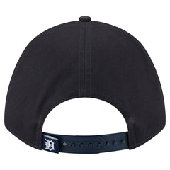 Detroit Tigers Women's Metallic A-Frame 9FORTY Adjustable Hat - Navy | New Era