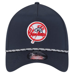 New York Yankees 39THIRTY A-Frame Perforated Flex Hat - Navy | New Era