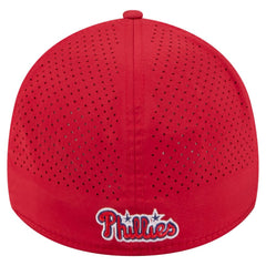Philadelphia Phillies 39THIRTY A-Frame Perforated Flex Hat - Red | New Era