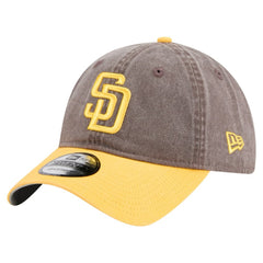 San Diego Padres Select 9TWENTY Adjustable Hat - Brown/Gold | New Era