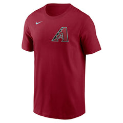 Corbin Burnes Arizona Diamondbacks Fuse Name & Number T-Shirt - Red | Nike