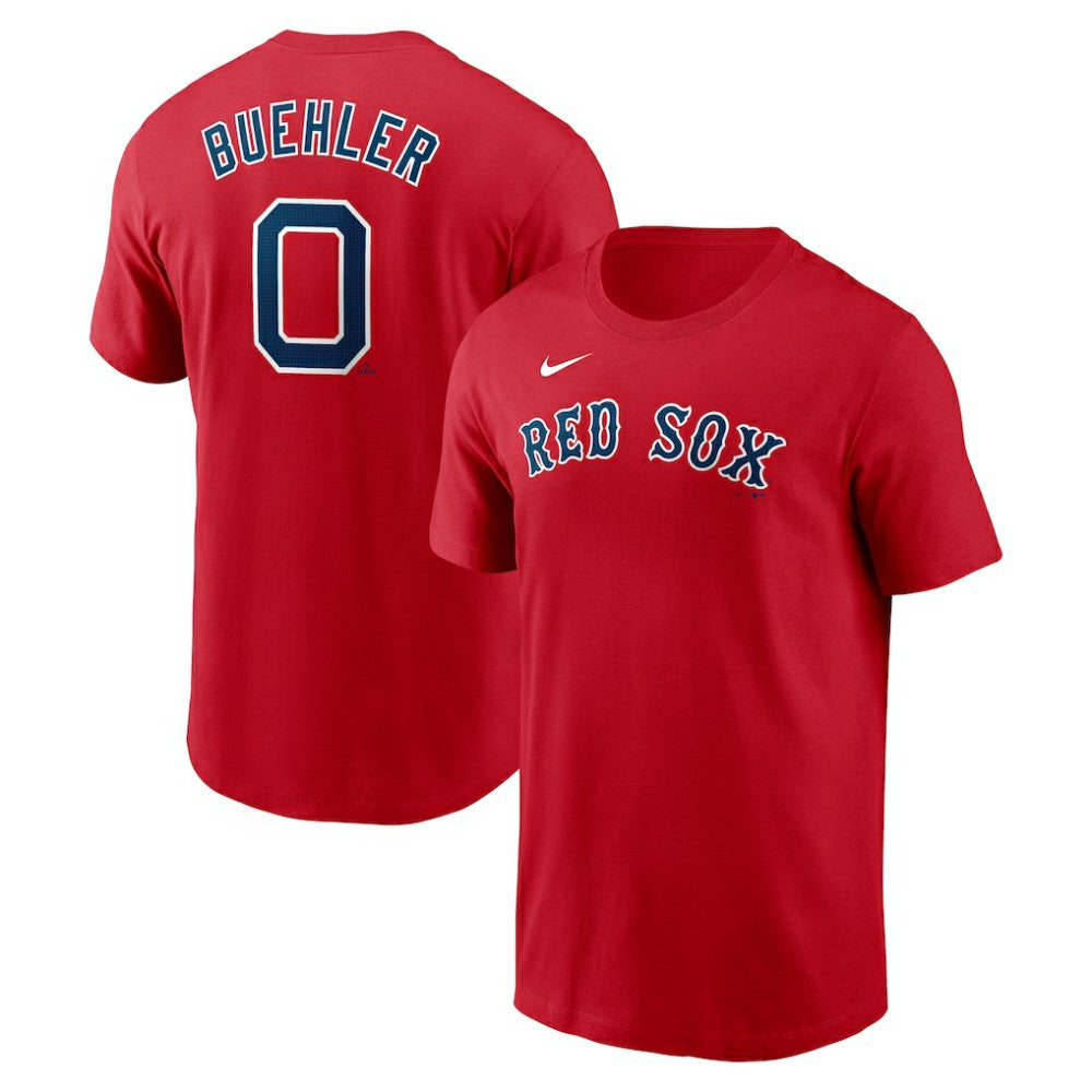 Walker Buehler Boston Red Sox Fuse Name & Number T-Shirt - Red | Nike