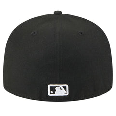Tampa Bay Rays Tri-Hit 59FIFTY Fitted Hat - Black | New Era
