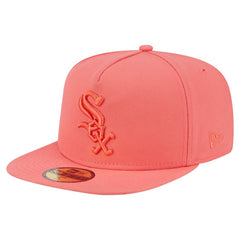 Chicago White Sox Color Pack A-Frame 59FIFTY Fitted Hat - Coral | New Era