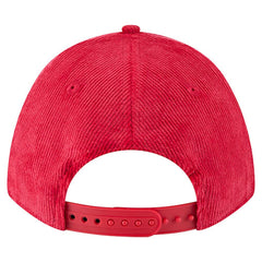 Kansas City Chiefs New Era Cord Corduroy 9FORTY A-Frame Adjustable Hat - Red cheap