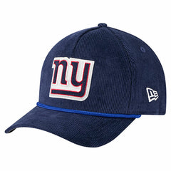 New York Giants New Era Cord Corduroy 9FORTY A-Frame Adjustable Hat - Royal discount