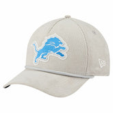 Detroit Lions New Era Cord Corduroy 9FORTY A-Frame Adjustable Hat - Silver outlet