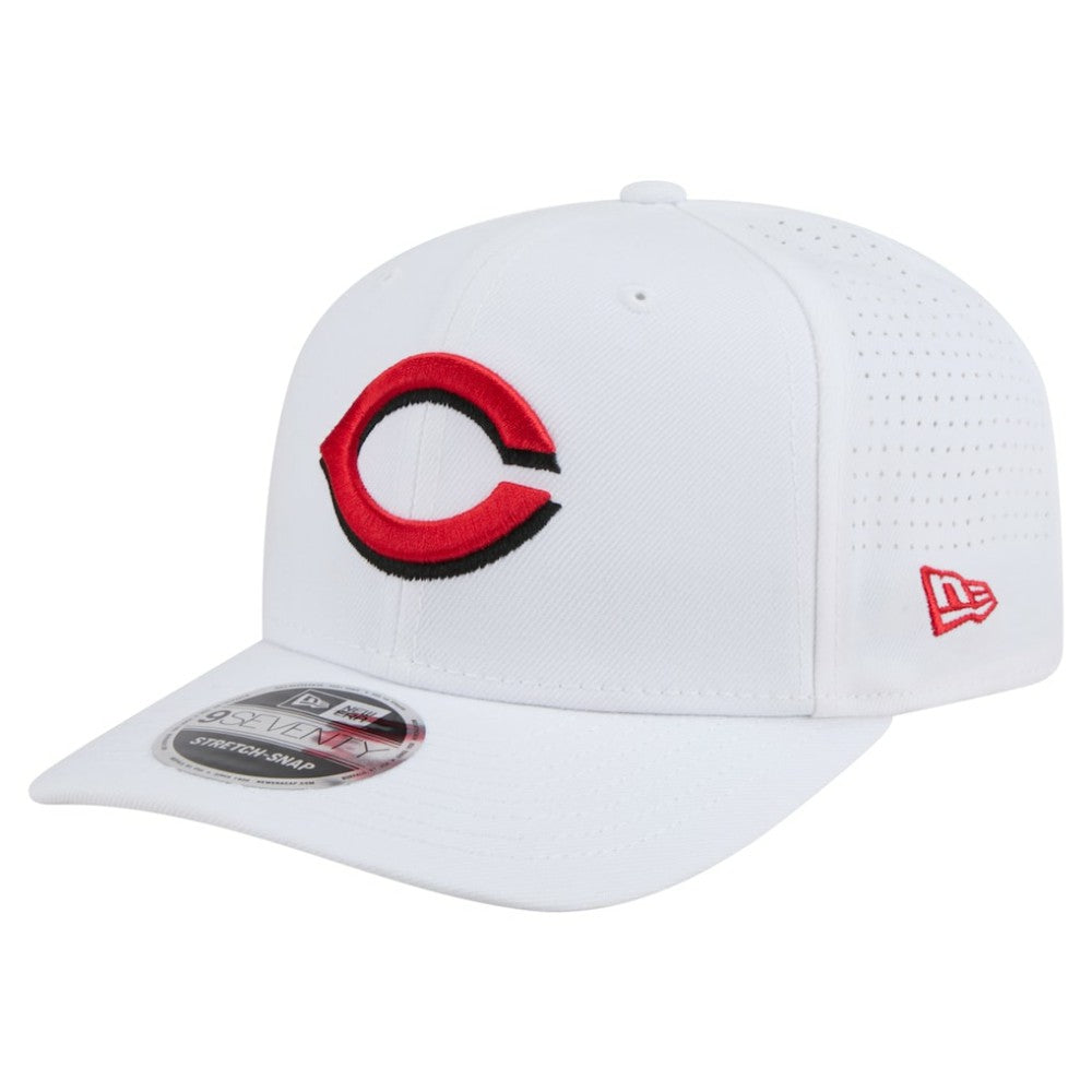 Cincinnati Reds COOLERA 9SEVENTY Adjustable Hat - White | New Era