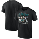 Saquon Barkley Philadelphia Eagles 2000 Yards T-Shirt - Black on sale
