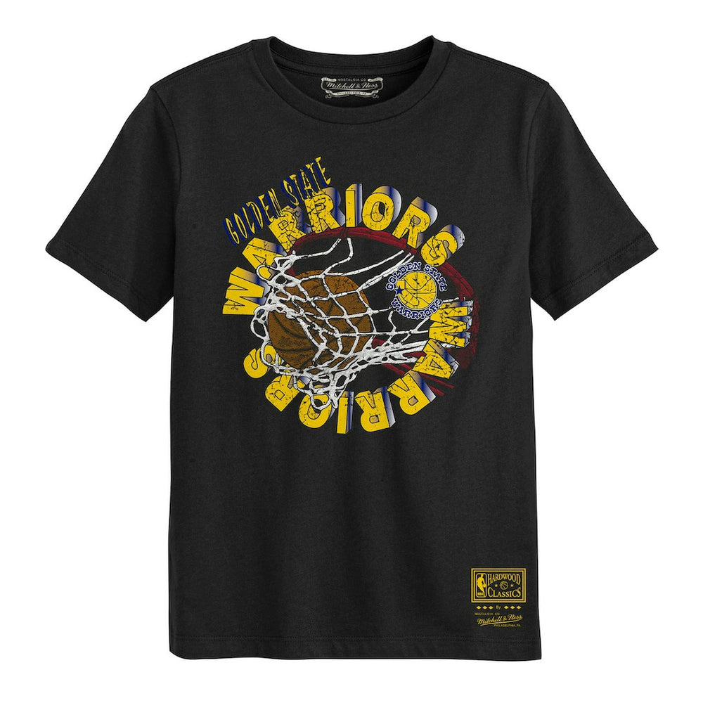 Golden State Warriors Preschool In The Net T-Shirt sale - Black | Mitchell & Ness discount