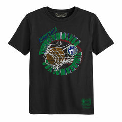 Minnesota Timberwolves Preschool In The Net T-Shirt - Black | Mitchell & Ness outlet