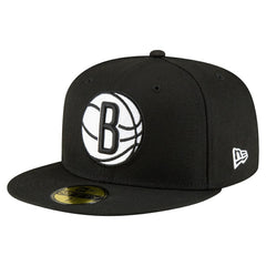 Brooklyn Nets 59FIFTY Fitted Hat - Black | New Era outlet